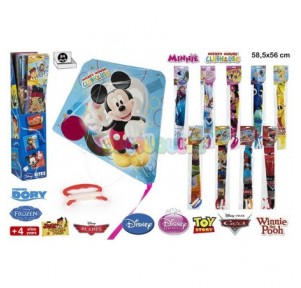 Cometa diamante plástico Disney surtidas Cb