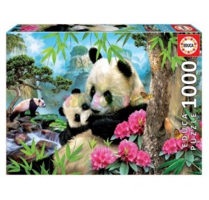 Puzzle 1000 osos panda