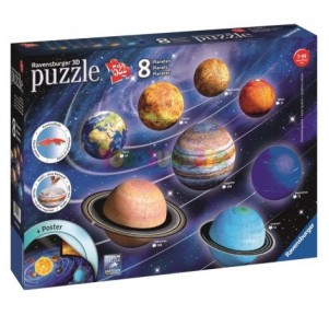 Puzzle 3D El Sistema Planetario