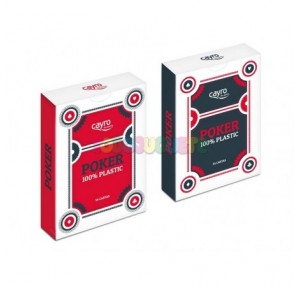 Baraja cartas póker 100% plástico Cayro