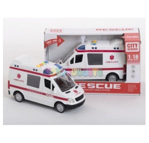Ambulancia Luz y Sonidos 1:16 Emergency City