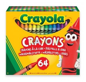 Caja 64 Ceras Crayola