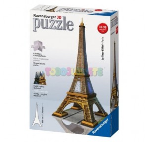 Puzzle 3D Torre Eiffel 216 piezas Ravensburger