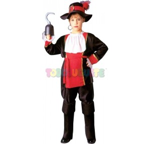 Disfraz pirata chica botas 7-8 años