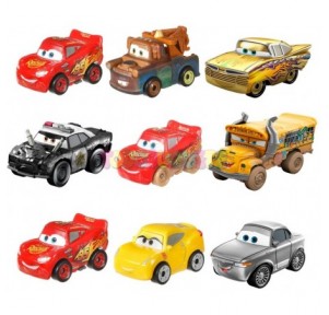 Cars Pack 3 Coches Mini Racers Surtido