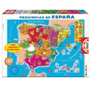 Puzzle 150 Provincias España
