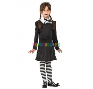 Disfraz Gothic Girl Uniforme Gotico 7-9 años