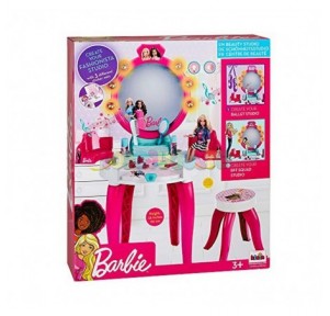 Tocador Salón de Belleza Barbie con Accesorios