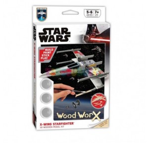 Maqueta madera Wood WorX Star Wars X Wing
