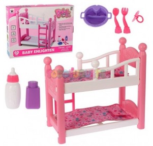 Camas literas muñecas con accesorios Baby Bed