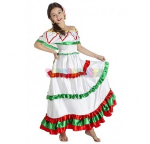 Disfraz Mexicana Dancer 7-9 años