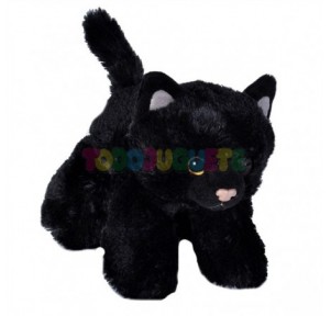 Peluche Hug Ems 18cms Gatito Negro