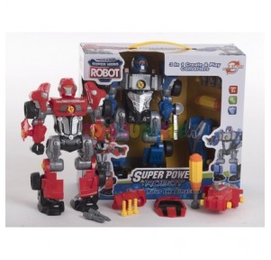 Robot Transformer 3 en 1 Super Power 2 modelos