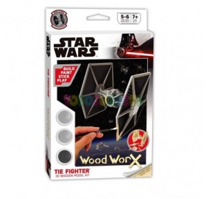 Maqueta madera Wood WorX Star Wars Tie Fighter