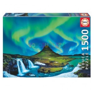 Puzzle 1500 Aurora Boreal Islandia