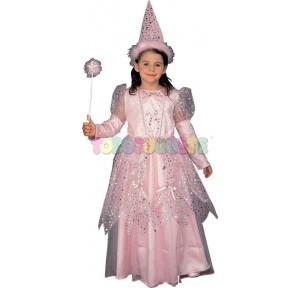 Disfraz princesa hada rosa estrellas 11-12 años