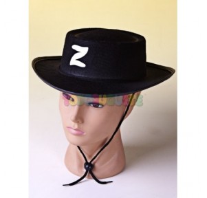Sombrero Zorro negro Junior