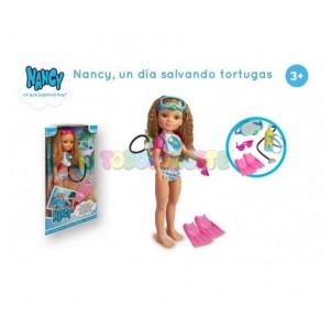 Muñeca Nancy Un Día Salvando Tortugas