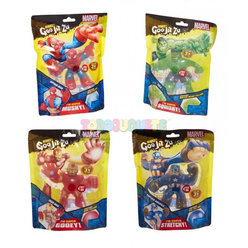 Comprar Héroes Goo Jit Zu Figura Marvel Surtido Figuras de acción y