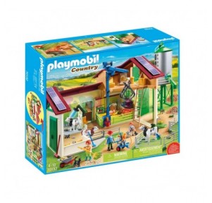 Granja con silo Playmobil