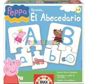 Juego aprendo el abecedario Peppa Pig