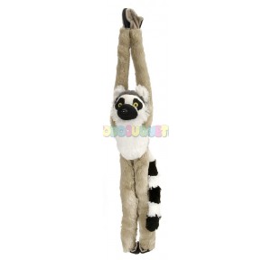 Peluche Hangings 51cm Lemur Cola Anillada