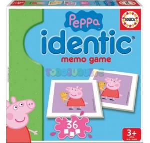 Juego identic memo game Peppa Pig
