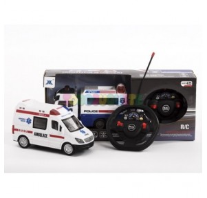 Ambulancia o Furgón Policía radiocontrol Superio