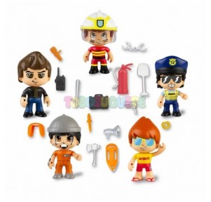 Pin y Pon Action pack 5 figuras Serie 2