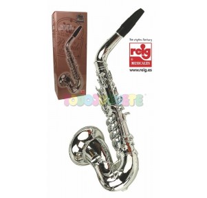 Saxofón metalizado 8 notas