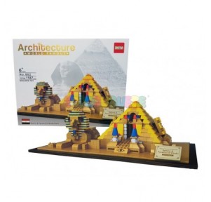 Puzzle pirámide Egipto 3D...