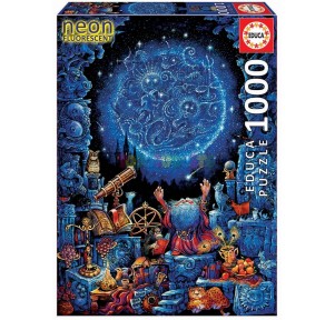 Puzzle 1000 El Astrólogo neón