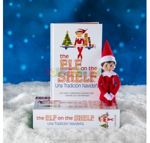 The Elf on The Shelf: Cuento+muñeco Elfo niña
