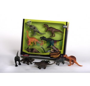 Set 6 Dinosaurios 2 Modelos Surtidos