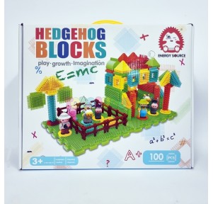 Granja 100 piezas Construcción Hedgehog Blocks
