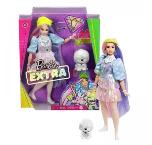 Muñeca Barbie Fashionista Extra DL5