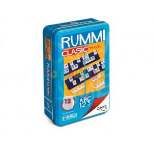 Juego Rummi classic Travel caja metálica