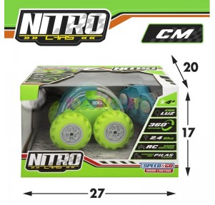Coche R/C Free Rotation con Luces Speed&Go
