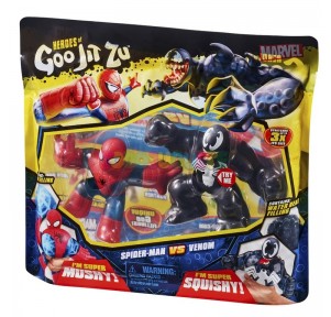 Goo Jit Zu Pack Figuras Spiderman vs Venom