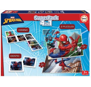 Superpack 4 en 1 Spiderman