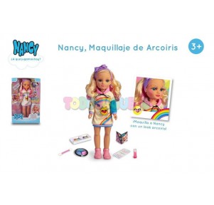 Muñeca Nancy Maquillaje de Arcoiris