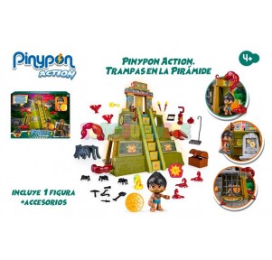 Pin y Pon Action Wild Trampas en la Pirámide