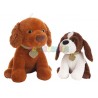 Peluche Perro Coco 45cm con Collar Surtidos