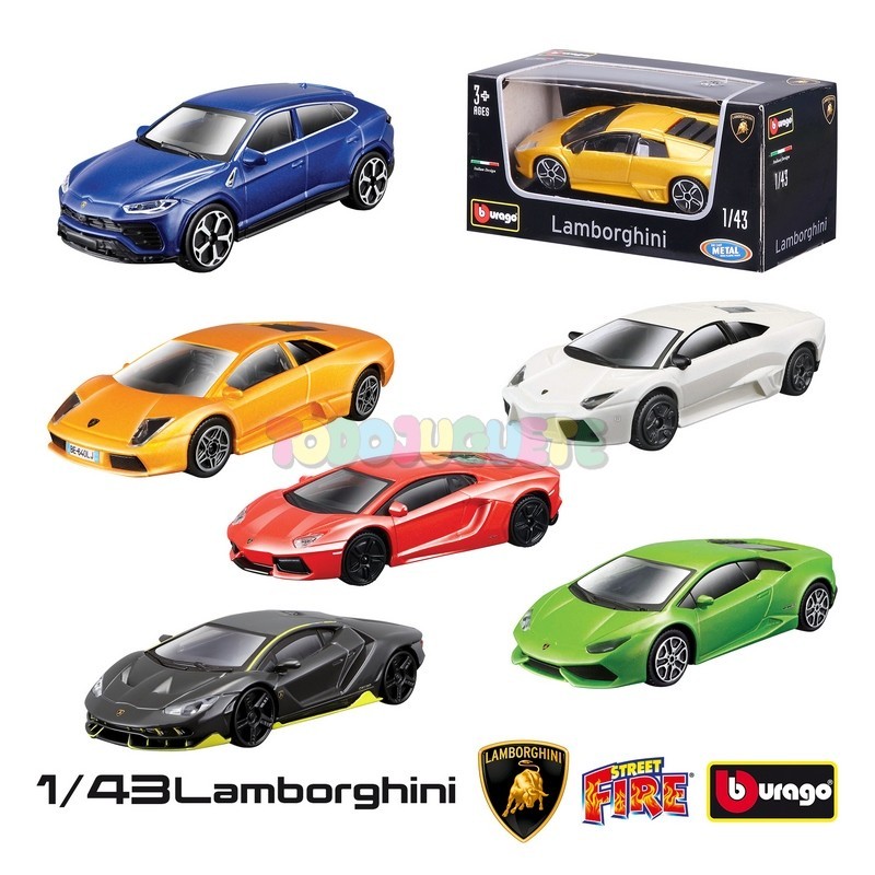 Coche Lamborghini  Surtido 1:43  Burago