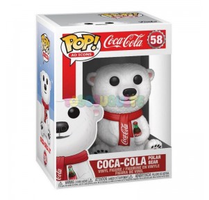 Figura Pop Coca Cola Oso Polar