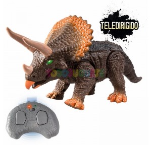 Dinosarurio Triceratops Radio Control
