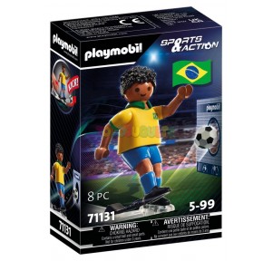 Jugador de Fútbol Brasil Playmobil