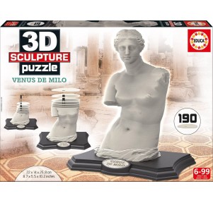 Puzzle 3d sculpture venus de milo