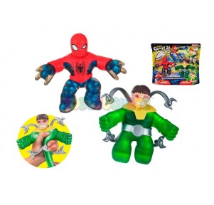 Goo Jit Zu Pack Figuras Spiderman vs Dr Octopus