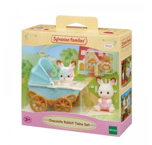 Sylvanian Family cochecito gemelar Cabe y Breeze